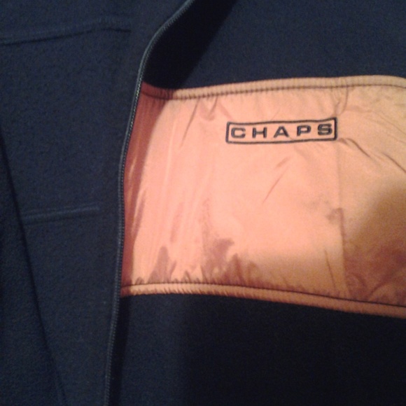 Chaps Polyester Jacket Medium - Picture 3 of 5